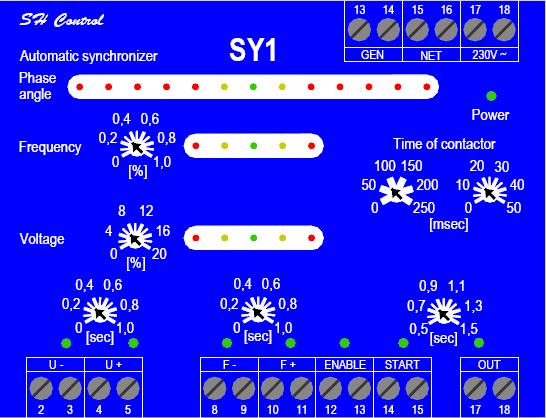 SY1 - automatický synchronizátor