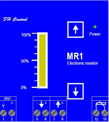 MR1 - elektronický odpor