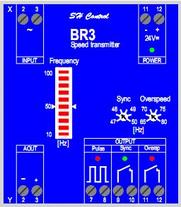 BR3 - remanentní otáčkové relé